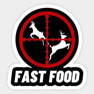 Deer Hunter Fast Food Rifle Sight Sticker